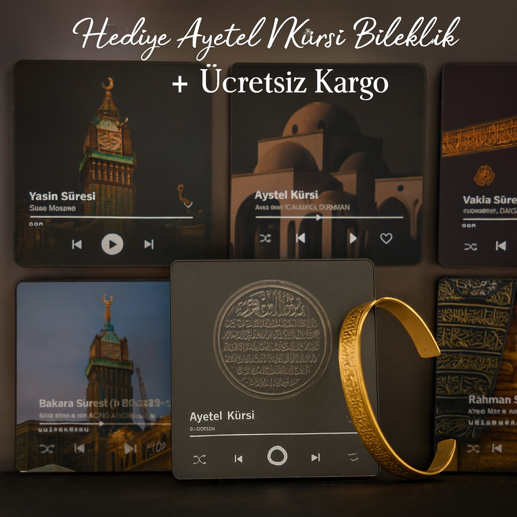 Nurbahçem™ Kur'an-ı Kerim Sesli Magnet